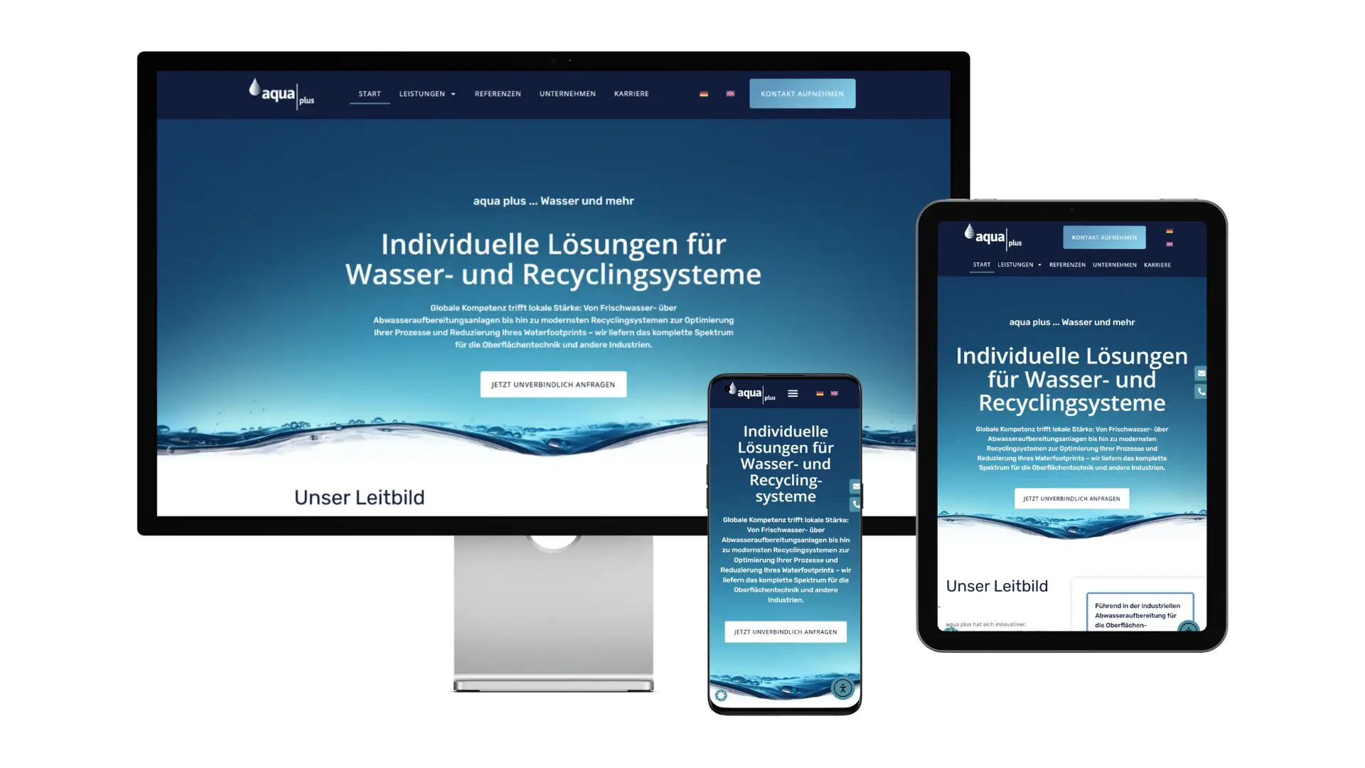 Referenz_WebdesignPassion_aqua_plus_Wasser_und_Recycling_Industrie